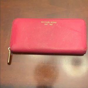 Pink Michael Kors Wallet
